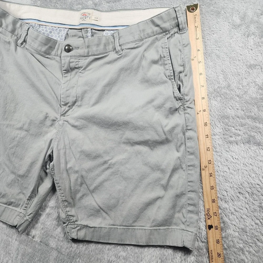 Faherty Shorts Mens 40 Gray‎ 9